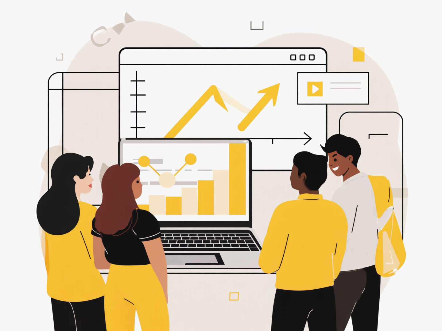 Equipo de Sova trabajando